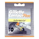 Gillette Contour Plus Cartridges - 10 Pack