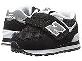 [ニューバランス] New Balance Kids ガールズ KG574 (Infant/Toddler) ベビーシューズ Black 10 Toddler(16.5cm) - W [並行輸入品]