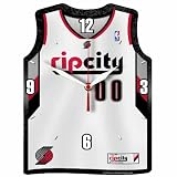 NBA Portland Trail Blazers High Definition Clock - Jersey Shaped