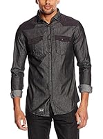 Armani Jeans Camisa Hombre (Gris Oscuro)