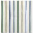 Durable Flat Weave 100% Cotton Colorful Blue and White Striped Tablecloth 60x60 Inches