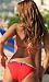 P296 Hawaiian Islands Bikini Top: Xs \ Bottom: M String Bikini
