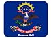 US State Flag - Cannon Ball, North Dakota (ND) Mouse Pad