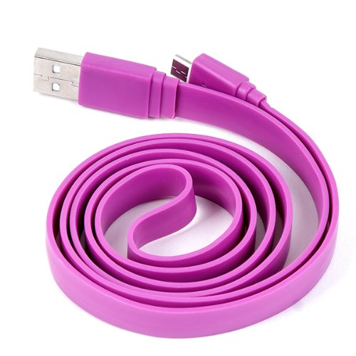 BA5I5 USB Flachkabel PINK für