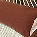 Double Hammock Pillow - 50 x 12 inches - terracotta - olefin polyester