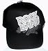 Rock Band Nintendo Wii Hat - Black Name Logo Flex Fit Cap