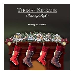 Thomas Kinkade Winter Wonderland Stocking Hanger NEW