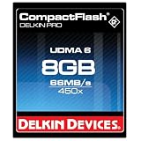 Delkin 8GB CompactFlash PRO UDMA 420X Memory Card