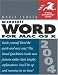Book Microsoft Word 2004 for Mac OS X (Visual QuickStart Guide)