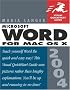 Microsoft Word 2004 for Mac OS X (Visual QuickStart Guide)