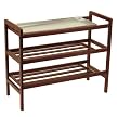 Mudroom Shoe Rack- Walnut