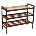 Mudroom Shoe Rack- Walnut