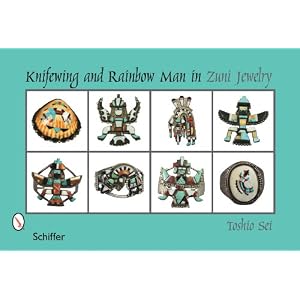 Knifewing & Rainbow Man in Zuni Jewelry
