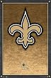New Orleans Saints (Logo) Sports Poster Print - 24x36