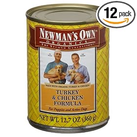 Newman's Own Organics Canned Dog Food