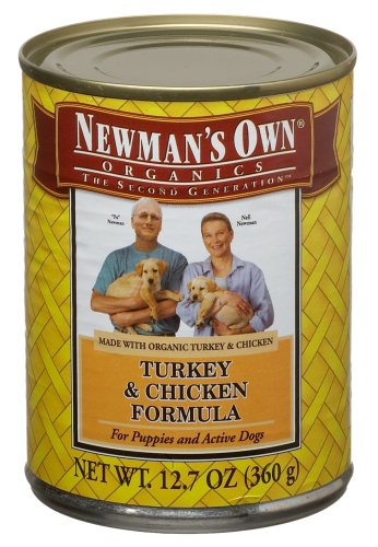 Newman's Own« Organics Turkey & Chicken Formula For Puppies & Active Dogs,... by Newman's Own® Organics