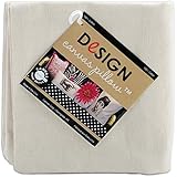 Canvas Corp Square Canvas Pillow, 14-Inch, Natural, 1-Pack