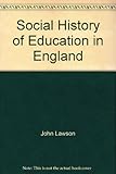 A social history of education in England