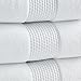 Ice White Super Absorbent Luxury Hotel & Spa Bath Towel 100% Genuine Turkish Combed Cotton, 27