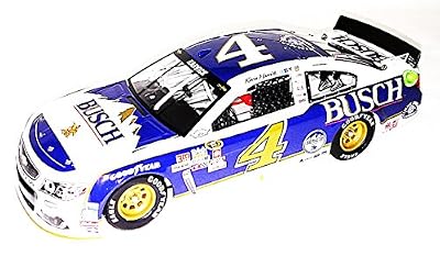 AUTOGRAPHED 2016 Kevin Harvick #4 Busch Beer Racing DARLINGTON THROWBACK (Stewart-Haas Team) Signed & Inscribed Lionel 1/24 NASCAR Collectible Diecast Car with COA (#0332 of only 1,429 produced!)