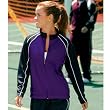 Women's Olympian Jacket, Purple/White/Black