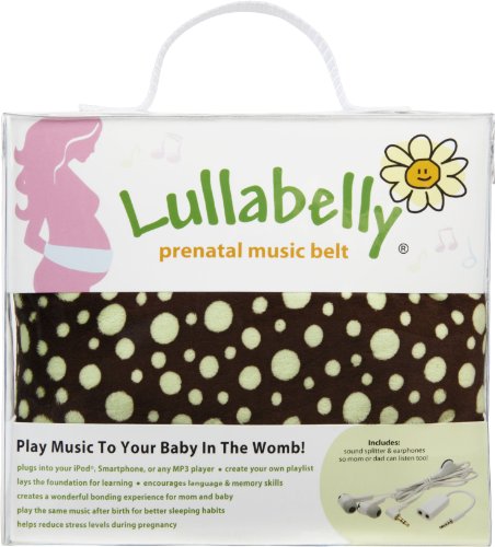 Lullabelly Prenatal Music Belt - Chocolate Brown
