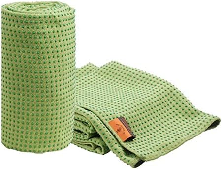 Songbird Dancer Widened Lengthened Antislip Exercise Towel Yoga Mat Towel Yoga Planket (Green)