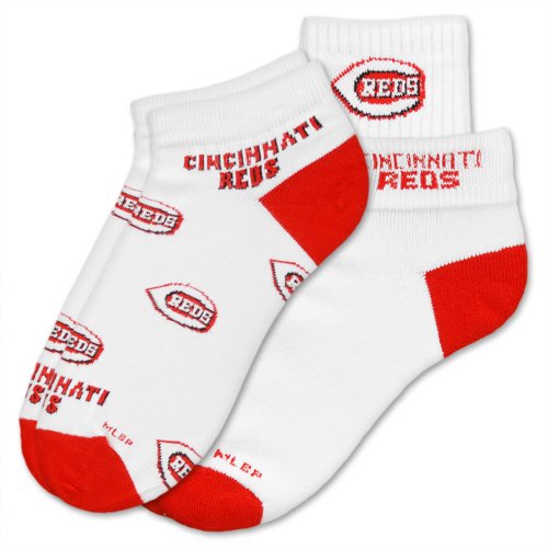 MLB Cincinnati Reds Women's Socks (2 Pack), Medium