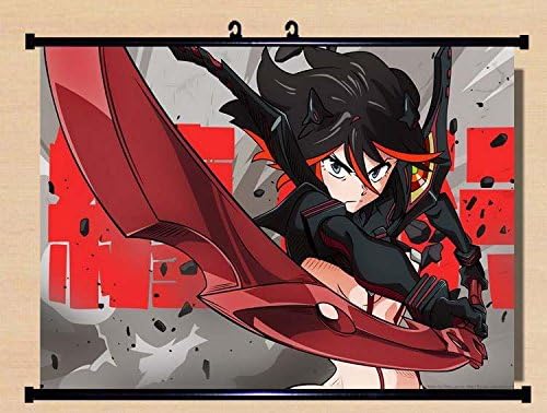 Home Decor Kill la Kill Cosplay Fabyic Wall Scroll Painting Poster 22 X 16 Inches