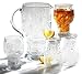 Kitchen & Housewares : Pinzon Daisy-Motif Pitcher and 4 Tumblers Set
