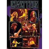 Led Zeppelin (Group, On Stage, Huge) Music Poster Print - 40x55
