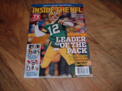 TV Guide magazine-Inside the NFL 2010-Aaron Rodgers Green Bay Packers Quarterback-Special Collector's Edition-Inside the NFL.