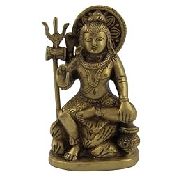 Shiva Brass Religious Gifts 4.5 inches