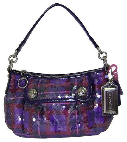 Coach Limited Edition Sequins Tartan Plaid Groovy
