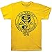 Karate Kid Cobra Kai All Valley Karate Championship shirt [Apparel]Yellow/ X-Large