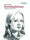 Portr�tzeichnen mit Bleistift, Kreide und Kohle title=