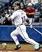 Chipper Jones Autographed/Hand Signed Atlanta Braves 8x10 Photo White Jersey follow through swing