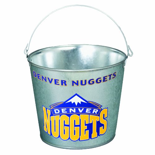 NBA Denver Nuggets 5 Quart Galvanized Pail