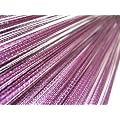 Fadenvorhang Fadengardine extra breit 140x250 cm lila violett