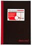 Mead Black n' Red Ruled Notebook, 11-3/4" x 8-1/4", Black, 96 sheets (D66174)