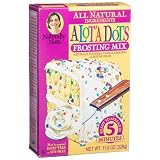 Naturally Nora A Lot'a Dots Frosting Mix, 11.5-Ounce Boxes (Pack of 6)