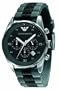 Emporio Armani Men's AR5866 Black Chronograph Dial Watch