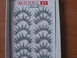 Model 21 Fake, False No. 13 Eyelashes 10 Pairs