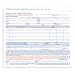 Adams Bill of Lading Short Form, 8.5 x 7.44 Inches, White, 3-Part, 250-Count (B3876)