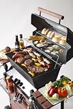 【送料無料・代引き手数料無料】大型ガスバーベキューコンロ ウッディ(BBQガスコンロ・バーベキューグリル)ガラス窓付き
