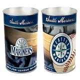 Seattle Mariners Wastebasket - tapered