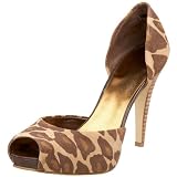 Nine West Womens Pudding Peep Toe Pump