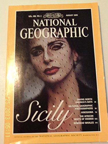 national geographic sicily august 1995 volume 188 number 2