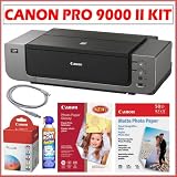 Canon PIXMA Pro9000 Mark II Inkjet Photo Printer + Printer Accessory Kit