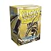 Dragon Shield Standard Deck Sleeves Gold 100 Count